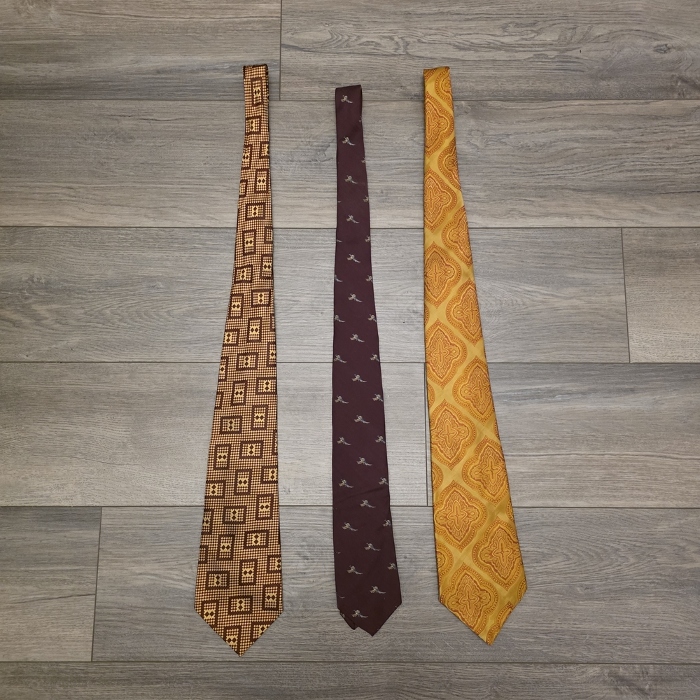 Ties Vintage Elegant Robert Talbott Nowell's, Chadwick Wembley, Cesare Larini